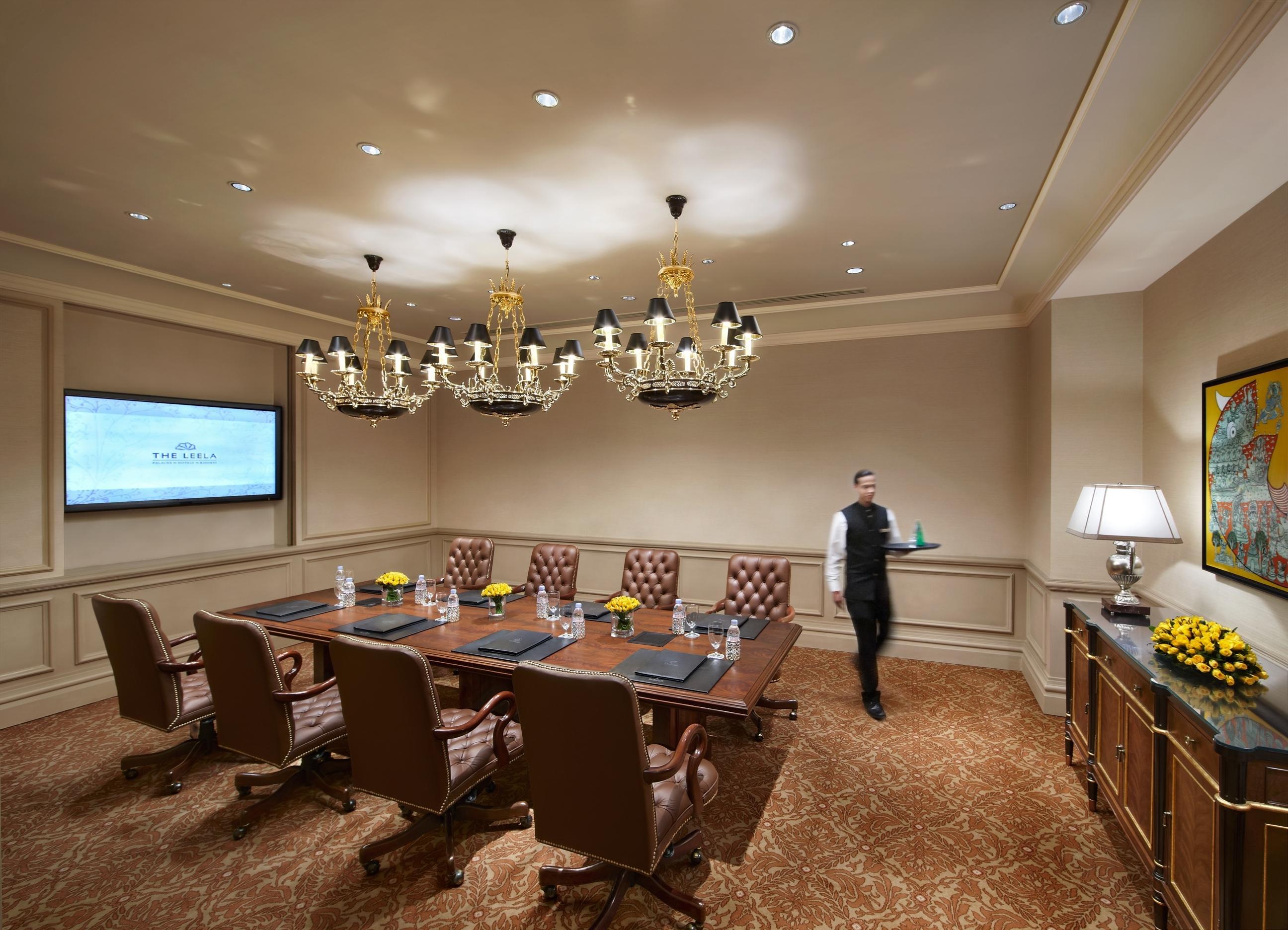 The Leela Palace New Delhi Business photo A meeting room at the Four Seasons Hotel in Mumbai, India