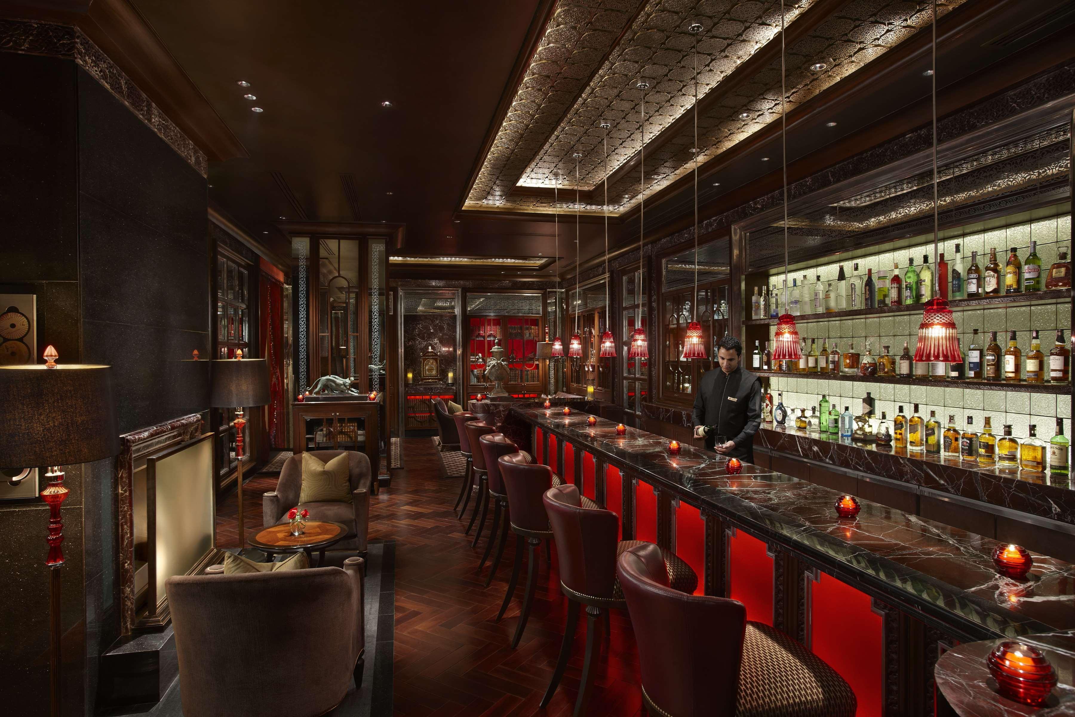 The Leela Palace New Delhi Restaurant photo The bar at the Mandarin Oriental, New York