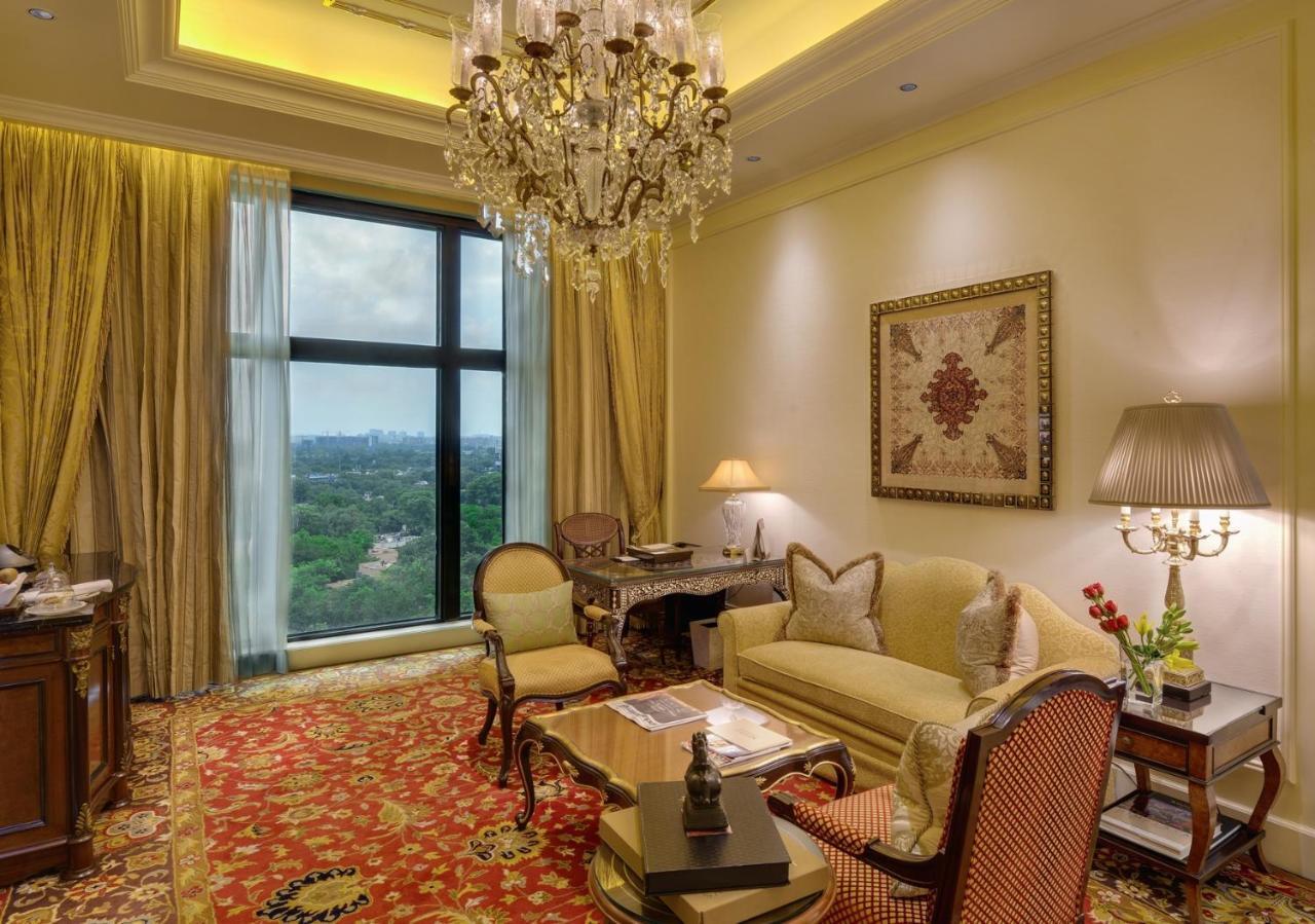 The Leela Palace New Delhi Exterior photo A suite at the Taj Mahal Palace, Mumbai